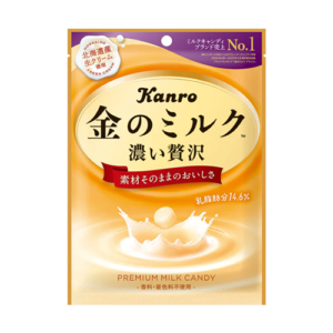 日本 KANRO 黃金牛奶糖 80g 北海道牛乳 金牌 甜食
