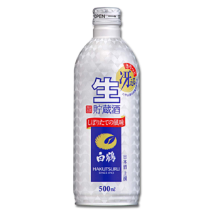 Hakutsuru Superior Draft Sake (Nama-Chozo) 500ml