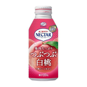 Fujiya Nectar White Peach Drink with Pulp 380g